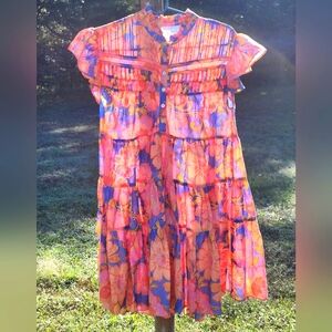 Karlie Floral  Tier Dress M